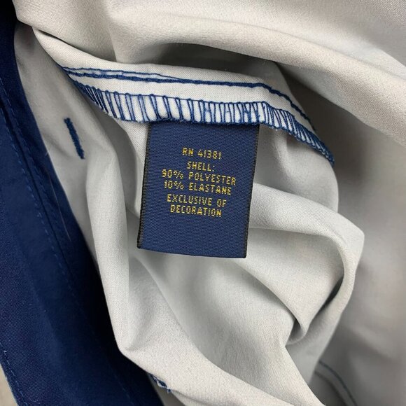 Ralph Lauren Polo Mens All Day Beach Shorts 36 Blue Water Color Swim 9" Stretch - Picture 6 of 8